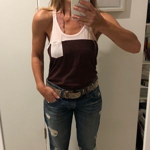 Chaser racer back tank